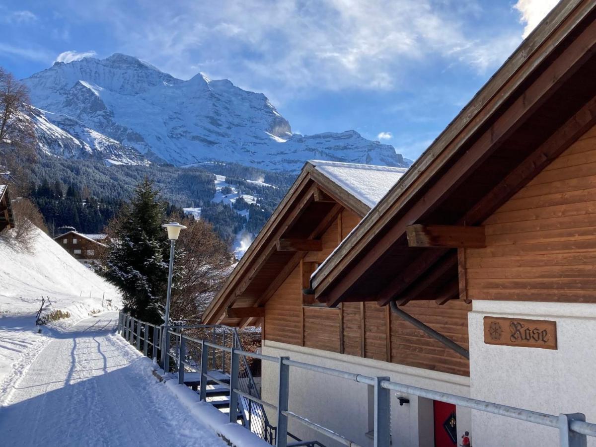 Apartment Rose Apt- Y By Interhome Wengen Exterior foto