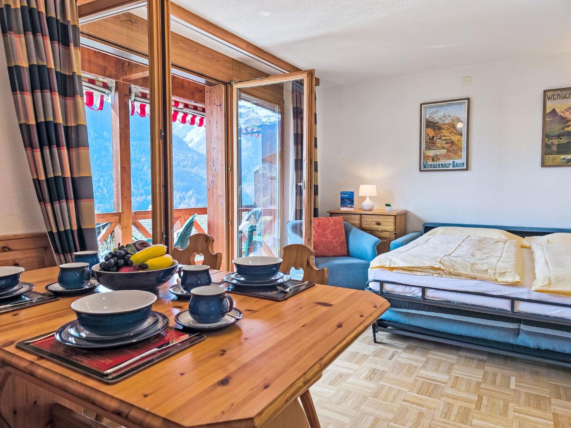 Apartment Rose Apt- Y By Interhome Wengen Exterior foto